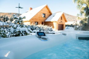 Karkonoski Klimat - domek z bali i apartamenty z sauną, balią i jacuzzi